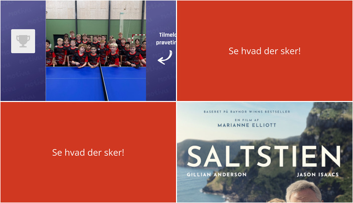Weekenden i Ringe: Fra bordtennis for de unge til filmoplevelser for alle