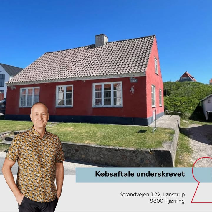 Købsaftale indgået på villa i Lønstrup – måske er din bolig den næste, siger home Hjørring