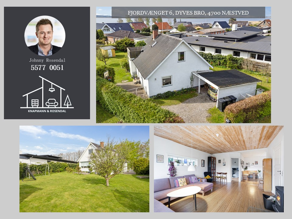 Knapmann & Rosendal ApS præsenterer: Skøn villa i eftertragtet kvarter nær Karrebæk Fjord