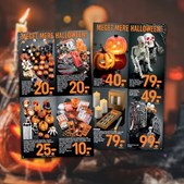 Rema 1000 Sindal gør klar til en (u)hyggelig Halloween med begrænsede partivarer