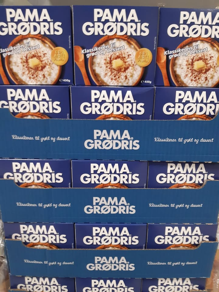 Meny Randers tilbyder Pama grødris til kun 15 kr.