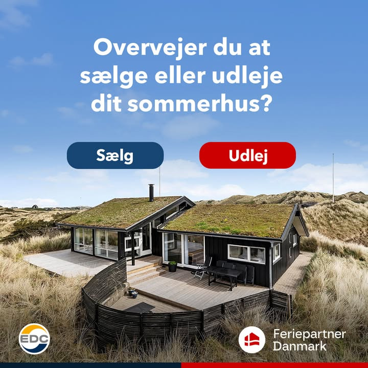 EDC Hurup Thy tilbyder salg og udlejning af sommerhuse med fleksible aftaler