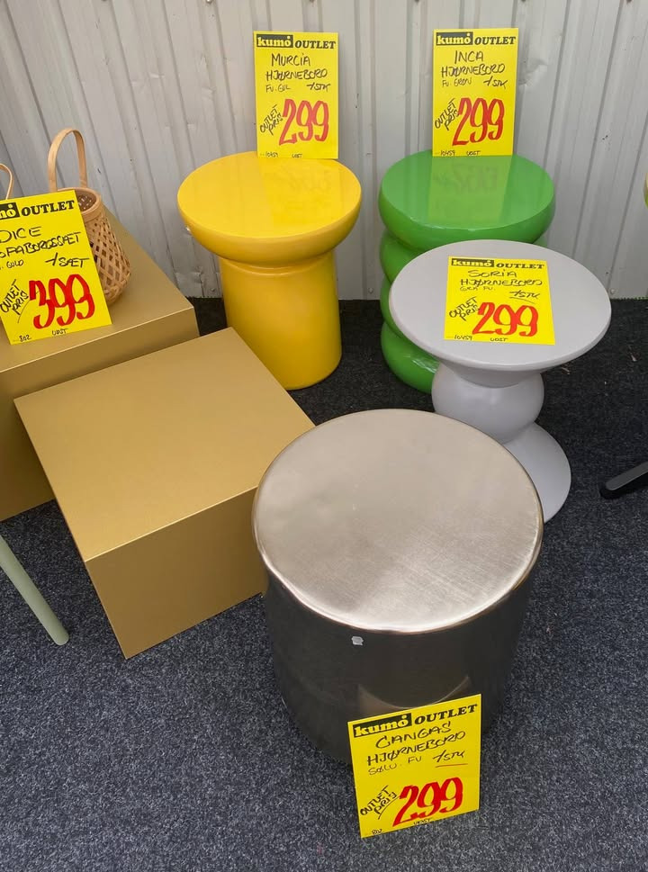 Kumo Outlet præsenterer ugens nyeste tilbud på møbler