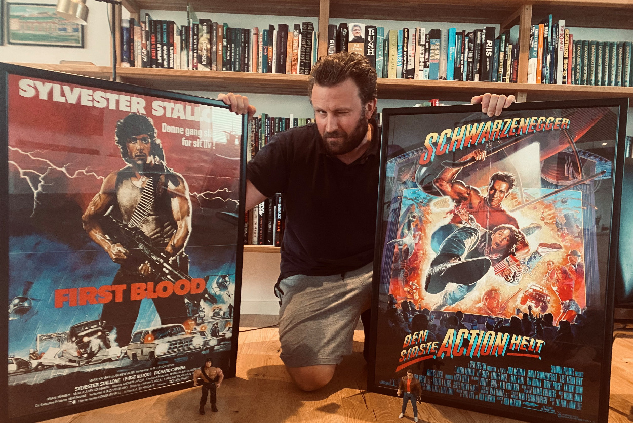 Actionhelte på biblioteket!