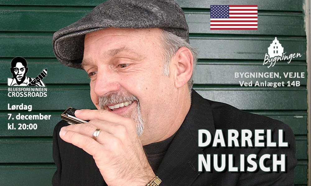Oplev Darrell Nulischs blues og soul i Vejle