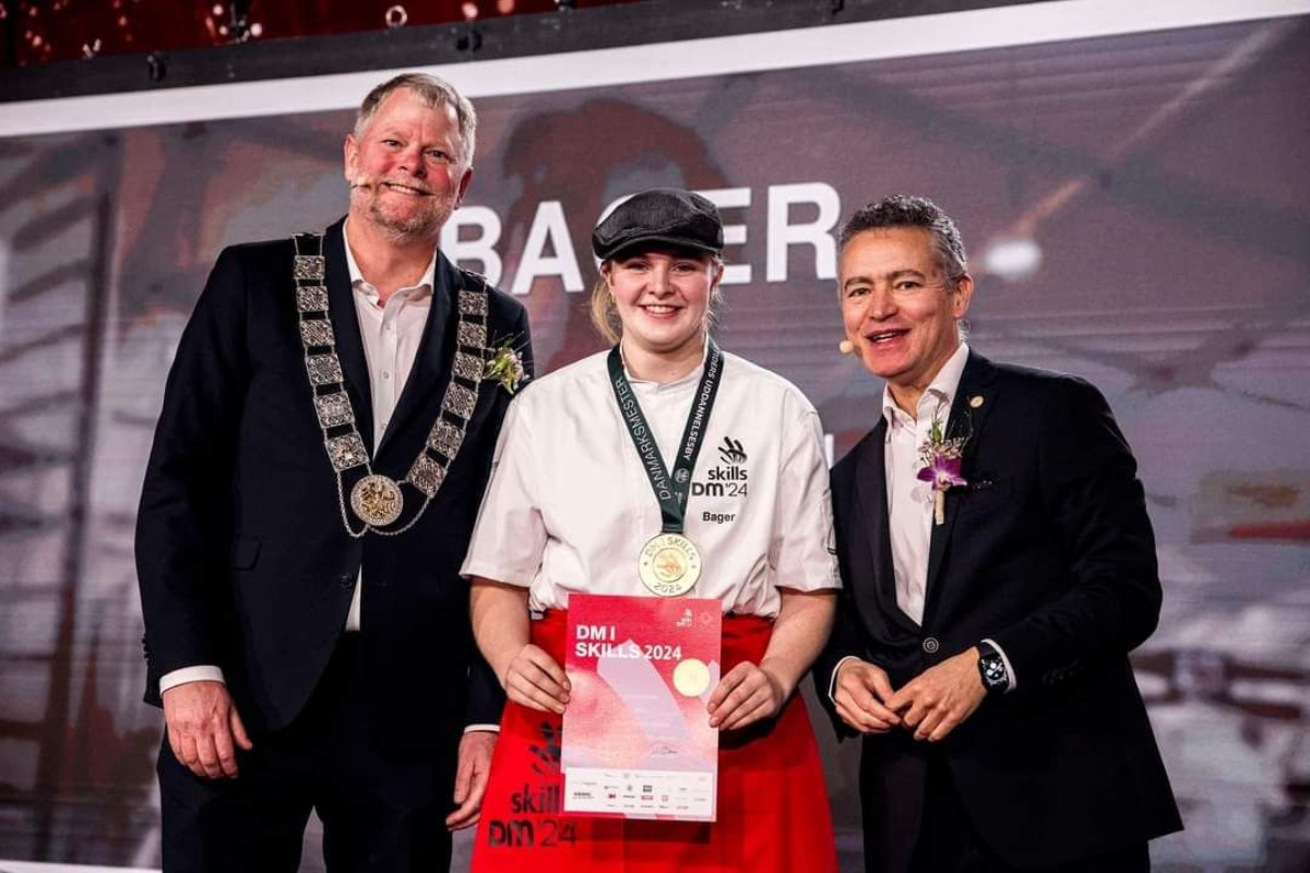 Line Munk Erikslev fra KonditorBager i Ørum vinder DM i Skills