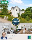 Renoveret muremestervilla i Randers SV tilbyder klassisk elegance og fantastisk udsigt over byen
