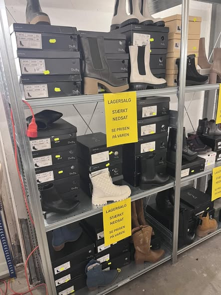 Sidste chance for vilde lagersalgstilbud hos DK Shoes Brønderslev ApS i morgen