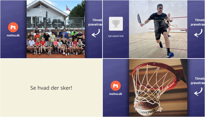 Aktiviteter for børn og unge i Egå: Tennis, Squash, og Basketball