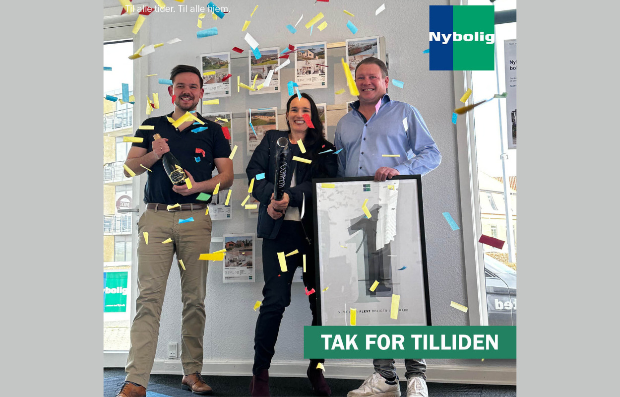 Nybolig Hedensted er en del af Danmarks førende boligmæglerkæde