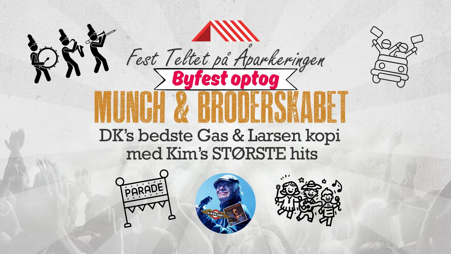 Byfest optog bringer feststemning til Odder