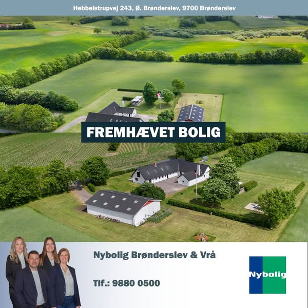 Nybolig Brønderslev & Vrå præsenterer drømmehjem i naturskønne omgivelser