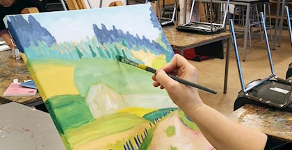 Kreativ weekend i Ringsted: Strikning og maleri for alle