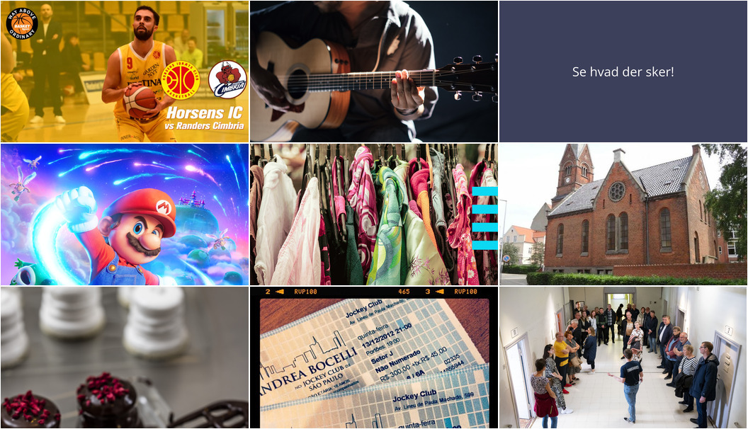 Spændende weekendaktiviteter i Horsens: Sport, musik, film og markeder