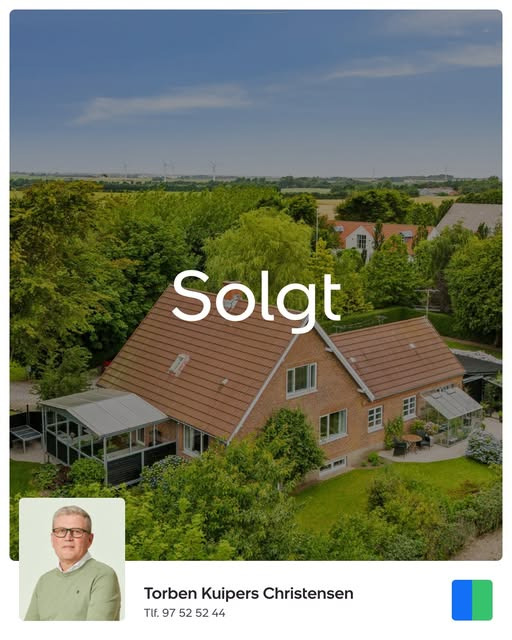 Nybolig Skive I/S sælger bolig på Grinderslevvej 2 i Roslev