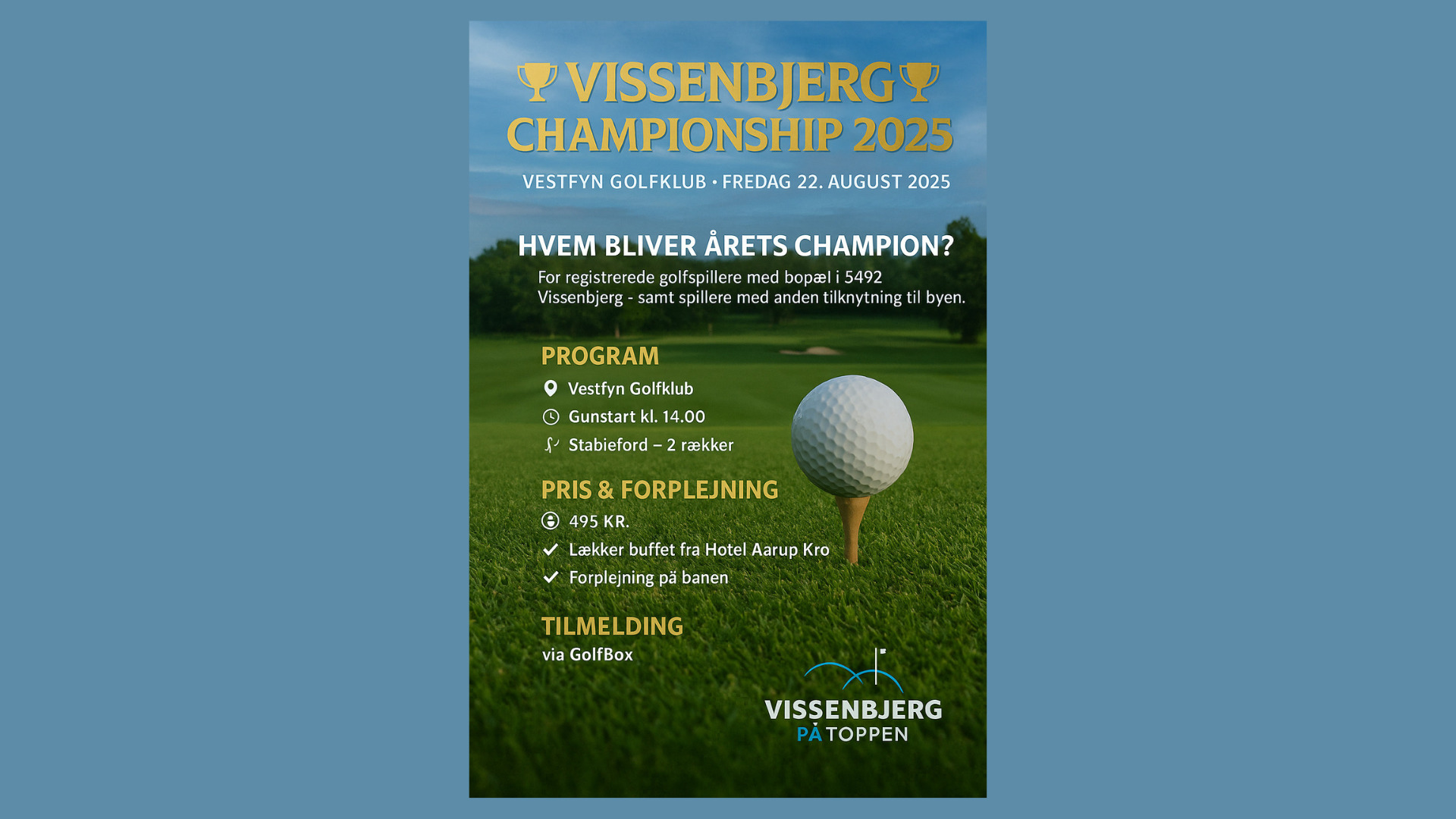 Golfglæde og konkurrence i Vissenbjerg Championship 2025