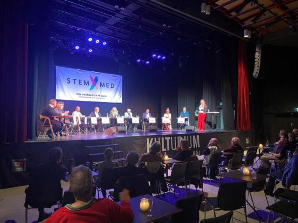 En aften i demokratiets tegn i Kulturium Musikteater