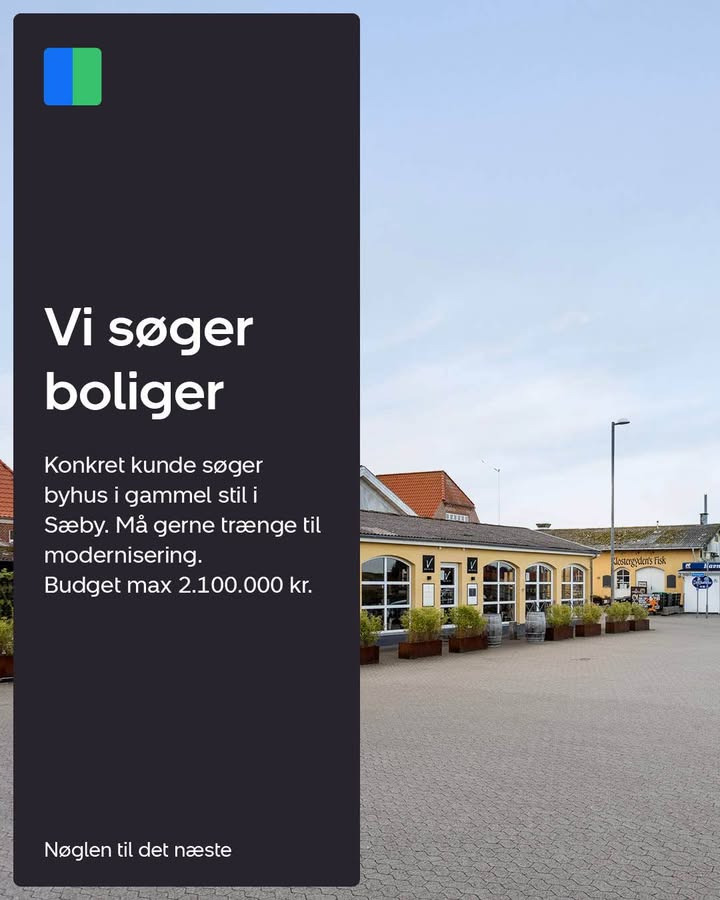 Nybolig Sæby A/S søger byhus i Sæby til konkret kunde