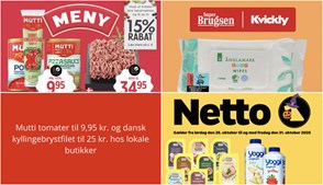 Mutti tomater til 9,95 kr. og dansk kyllingebrystfilet til 25 kr. hos lokale butikker