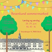 Guldsmed Ø inviterer til Resenlund Sommermarked med gratis adgang