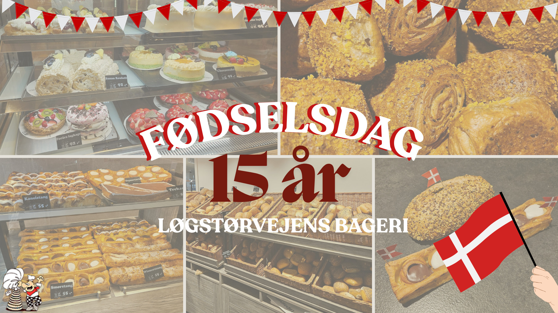 Løgstørvejens Bageri fejrer 15 års fødselsdag med fest og gode tilbud