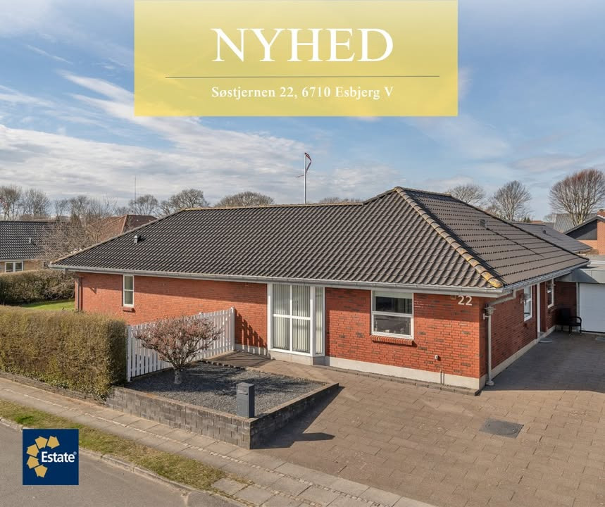 Moderniseret familievilla med fem værelser i Esbjerg V