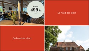 Oplev en kulinarisk weekend i Gram: 4-retters menu og slotshistorie