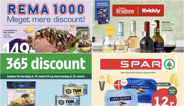 Frisk pålæg fra Tulip til 10 kr. og lammekølle fra New Zealand til 149 kr. - se de lokale dagligvaretilbud