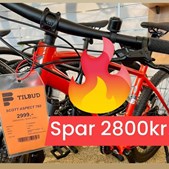 Fribikeshop Nykøbing Mors matcher priserne på Scott Aspect 760 cykler
