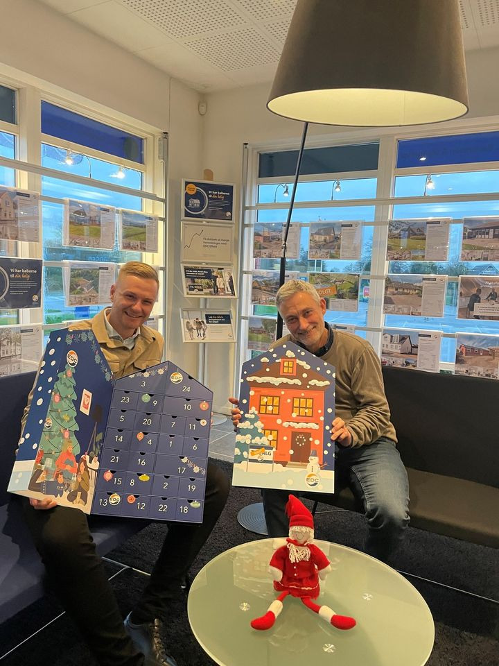 EDC Vejen inviterer til adventskonkurrence med chokoladejulekalendere som præmie