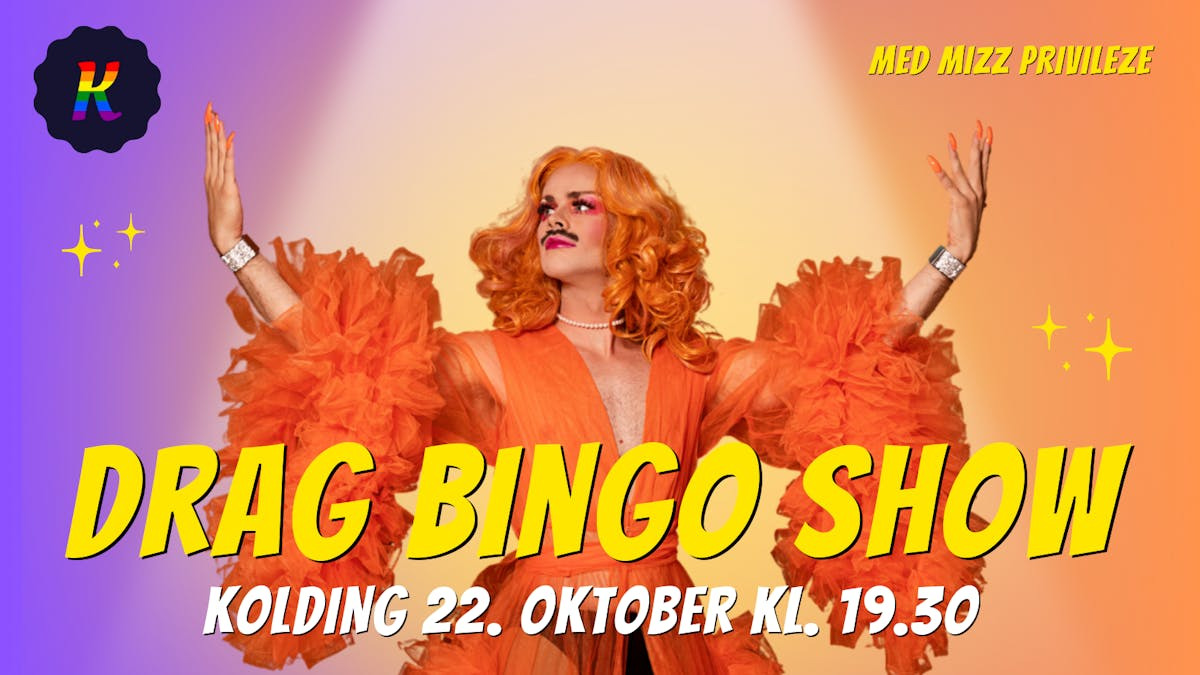 Drag bingo med Mizz Privileze på Nicolai Scene