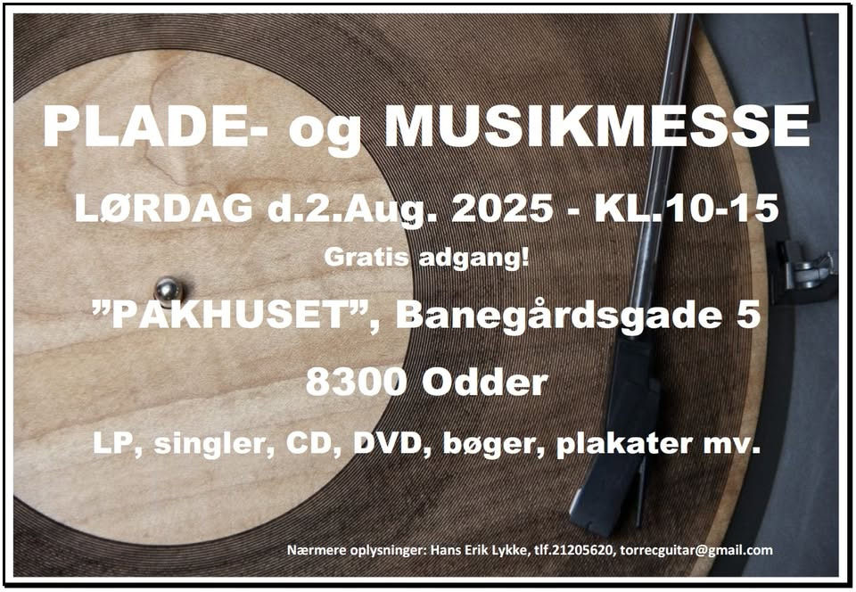 Plade- og Musikmesse samler musikelskere i Odder