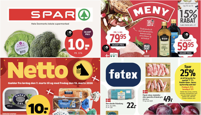 Frijsenborg kylling til 35 kr. og Santa Maria Tex Mex til 11 kr. - se de lokale dagligvaretilbud