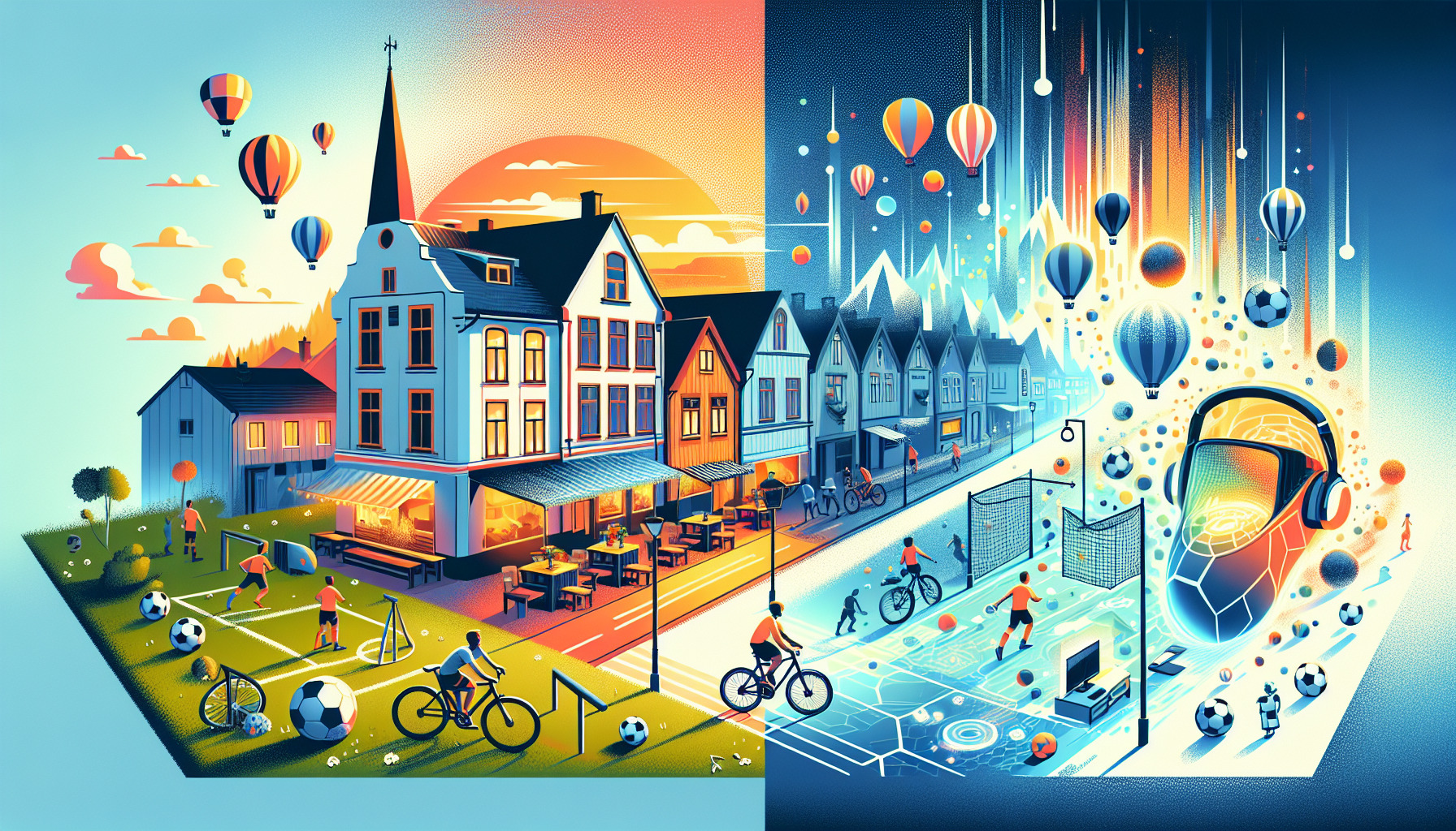 Den spændende vej fra lokale sportsevents til virtuelle udfordringer