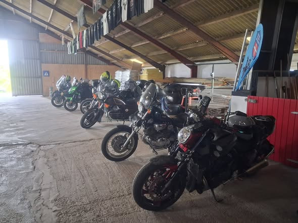 Bikers Rest fortæller, at flere bikere er taget på tur lørdag morgen