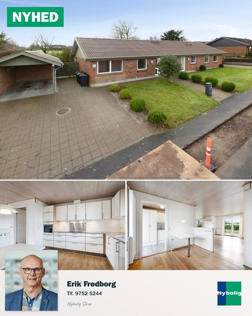 Nybolig Skive I/S præsenterer charmerende villa på Petravej 80 i familievenligt kvarter