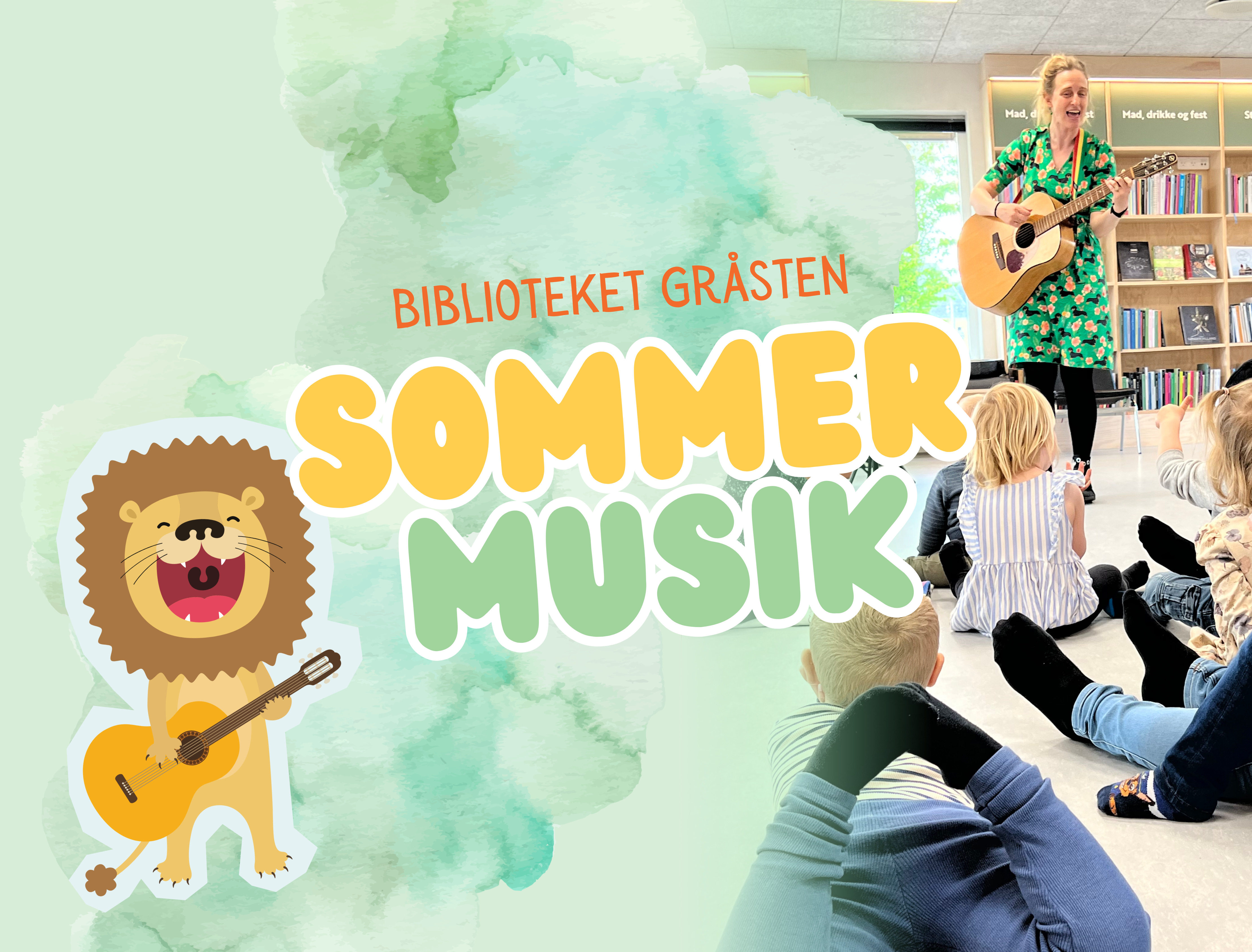 Sjove og lærerige oplevelser for børn på Biblioteket Gråsten