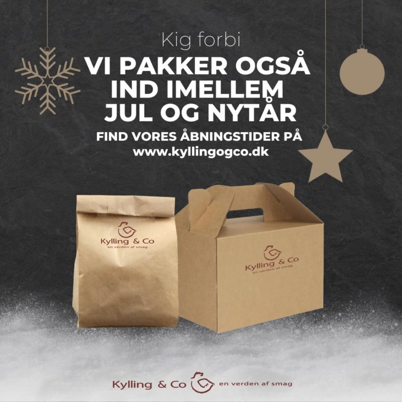 Kylling & Co Holstebro byder på sundt fastfood-alternativ de sidste fire åbningsdage i år