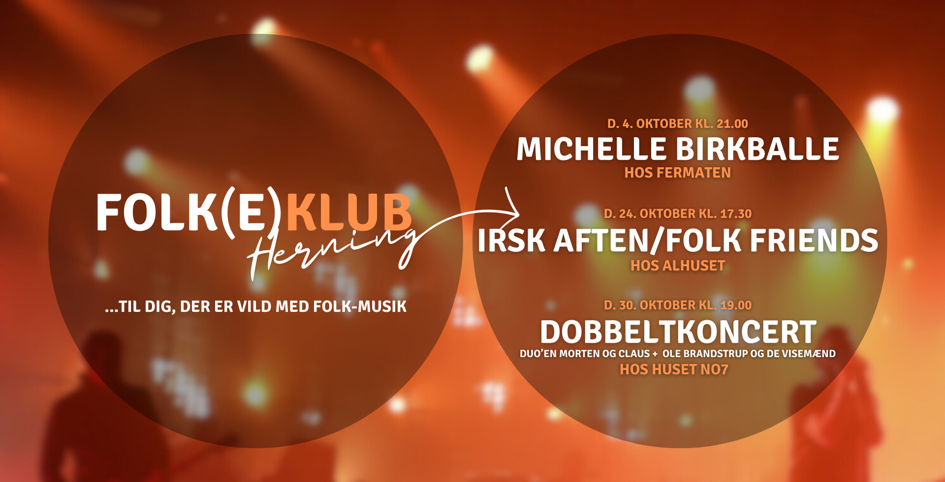 KulturklubHerning byder på en række spændende arrangementer