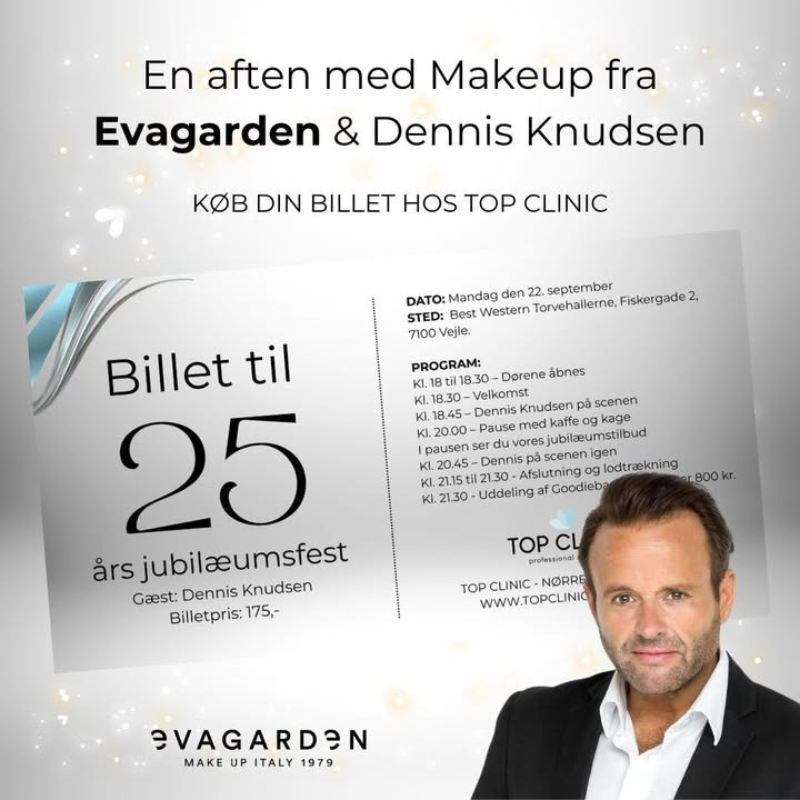 Top Clinic fejrer 25 års jubilæum med kundeaften i Vejle