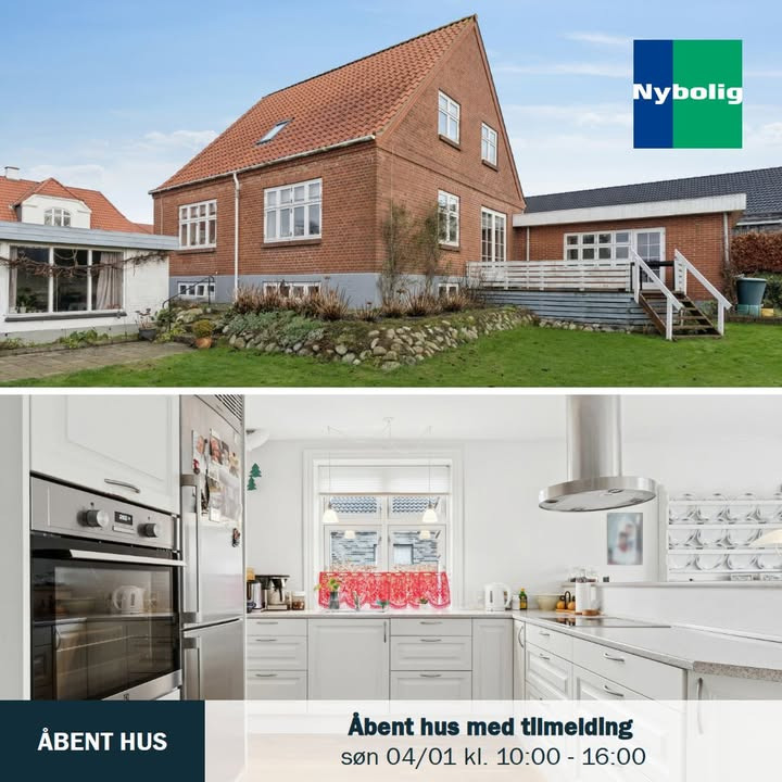 Åbent hus hos Nybolig Hjørring v/Morten Hove på Norgesgade 3 i Sindal