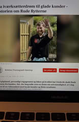 Rude Rytterne fejrer artikel om deres iværksætterrejse i Vores Roskilde