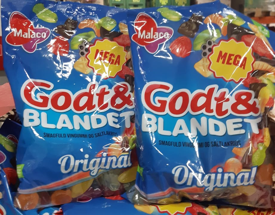 Meny Randers tilbyder Malaco Godt & Blandet slik til afhentning