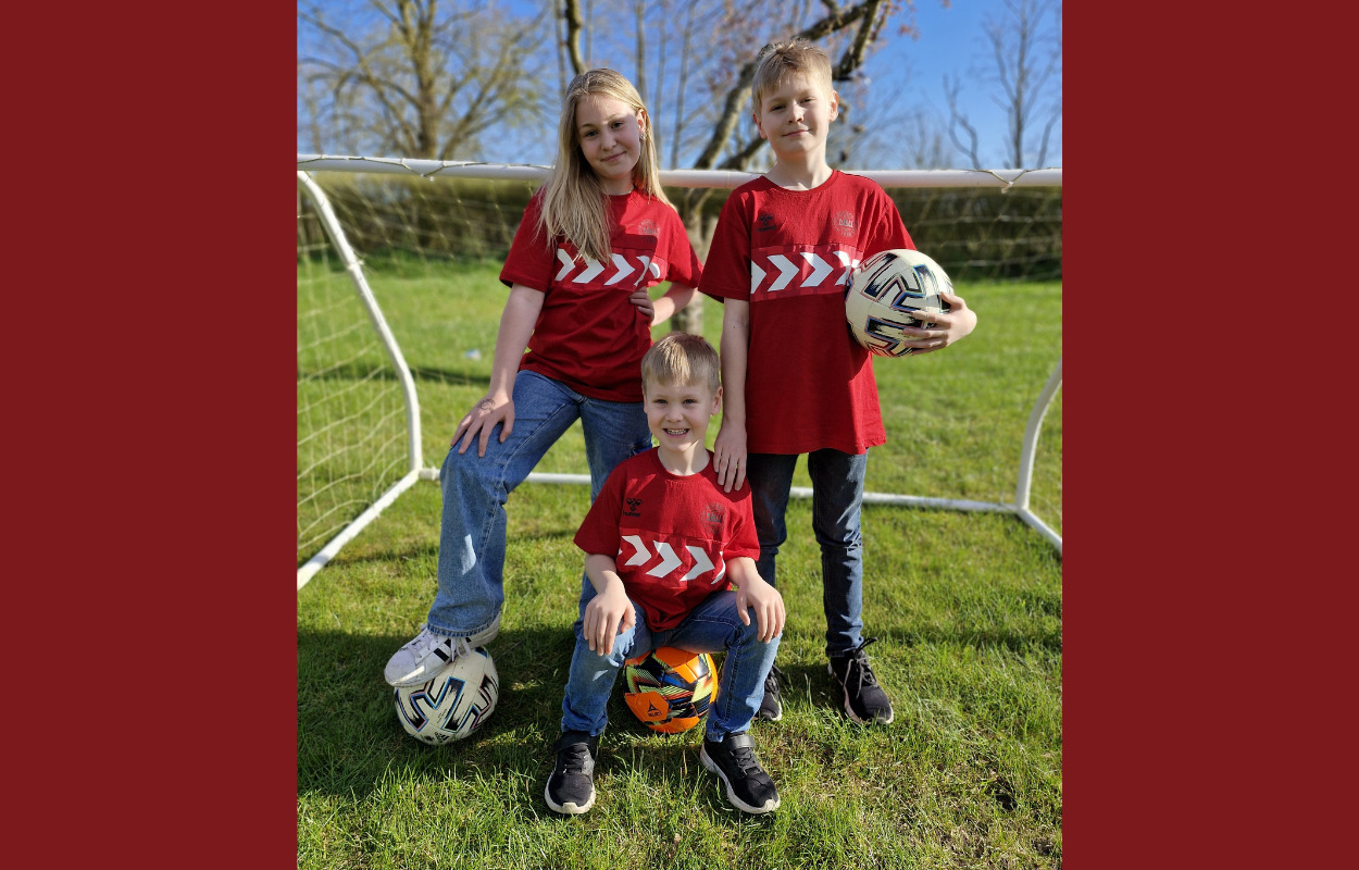 Børneshoppen Brønderslev klar med Hummel's nye DBU Danmarks kollektion