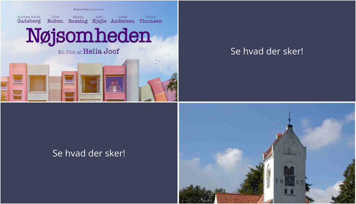 Weekenden i Fjerritslev: Film, kærlighed og sogneudflugt