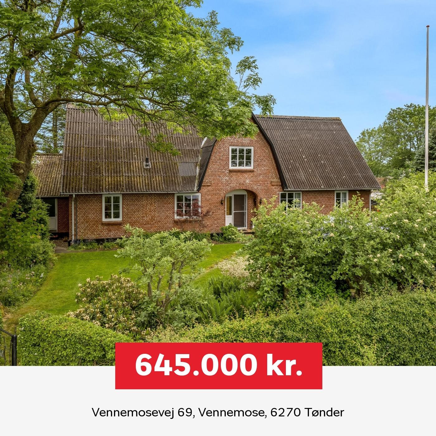 Home Tønder sænker prisen på bolig på Vennemosevej 69, Tønder