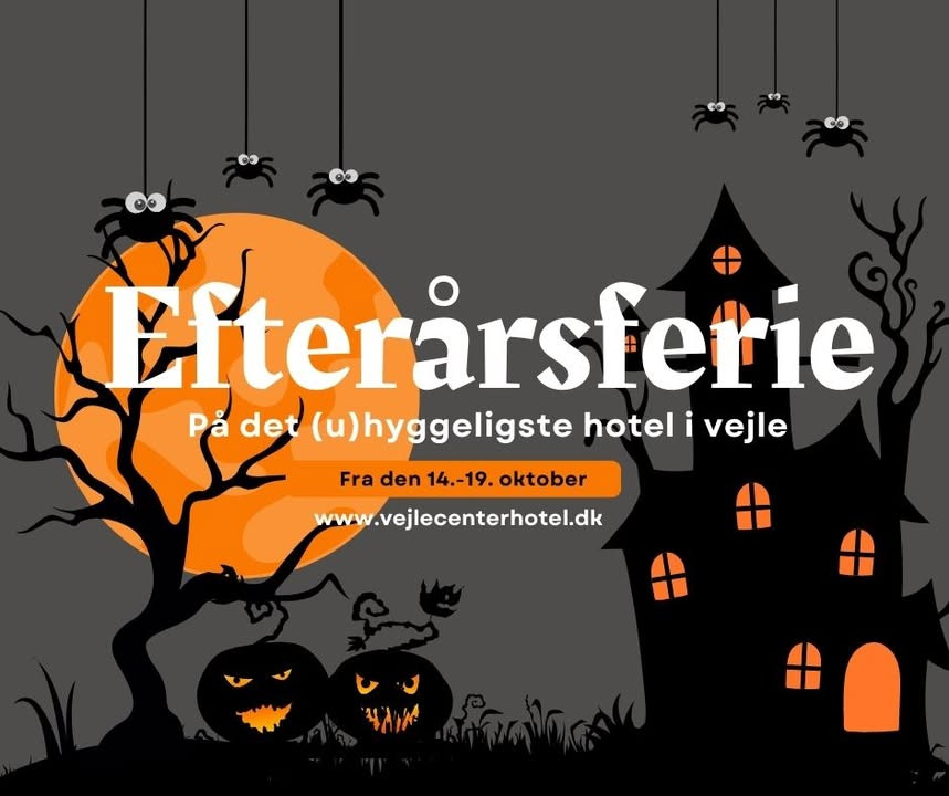 Efterårsferie med familien på Vejle Center Hotel fra 1.695 kr.