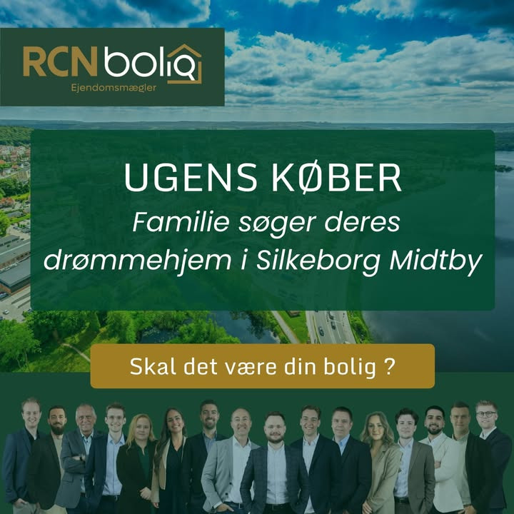 RCN Bolig Silkeborg søger drømmehjem i Silkeborg Midtby til familie