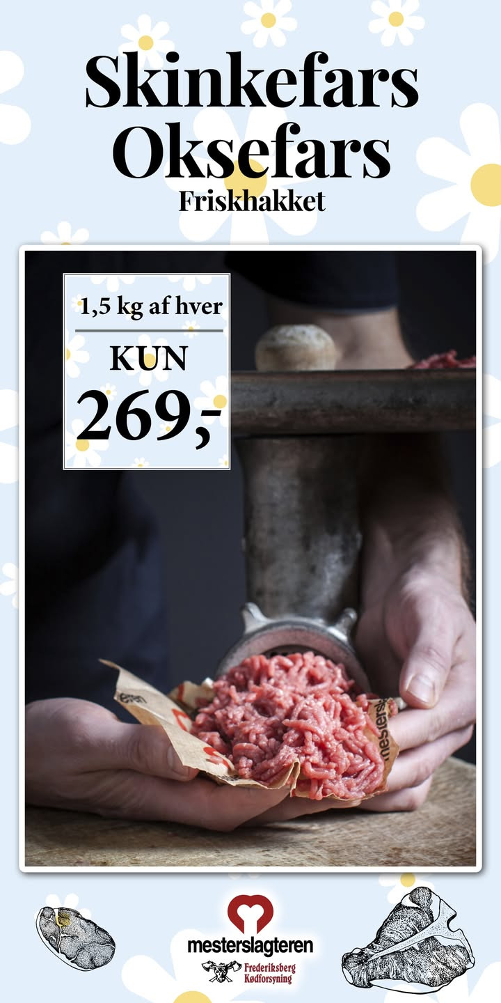 Frederiksberg Kødforsyning v/Christian Rytter Sørensen præsenterer ugens tilbud til grillen