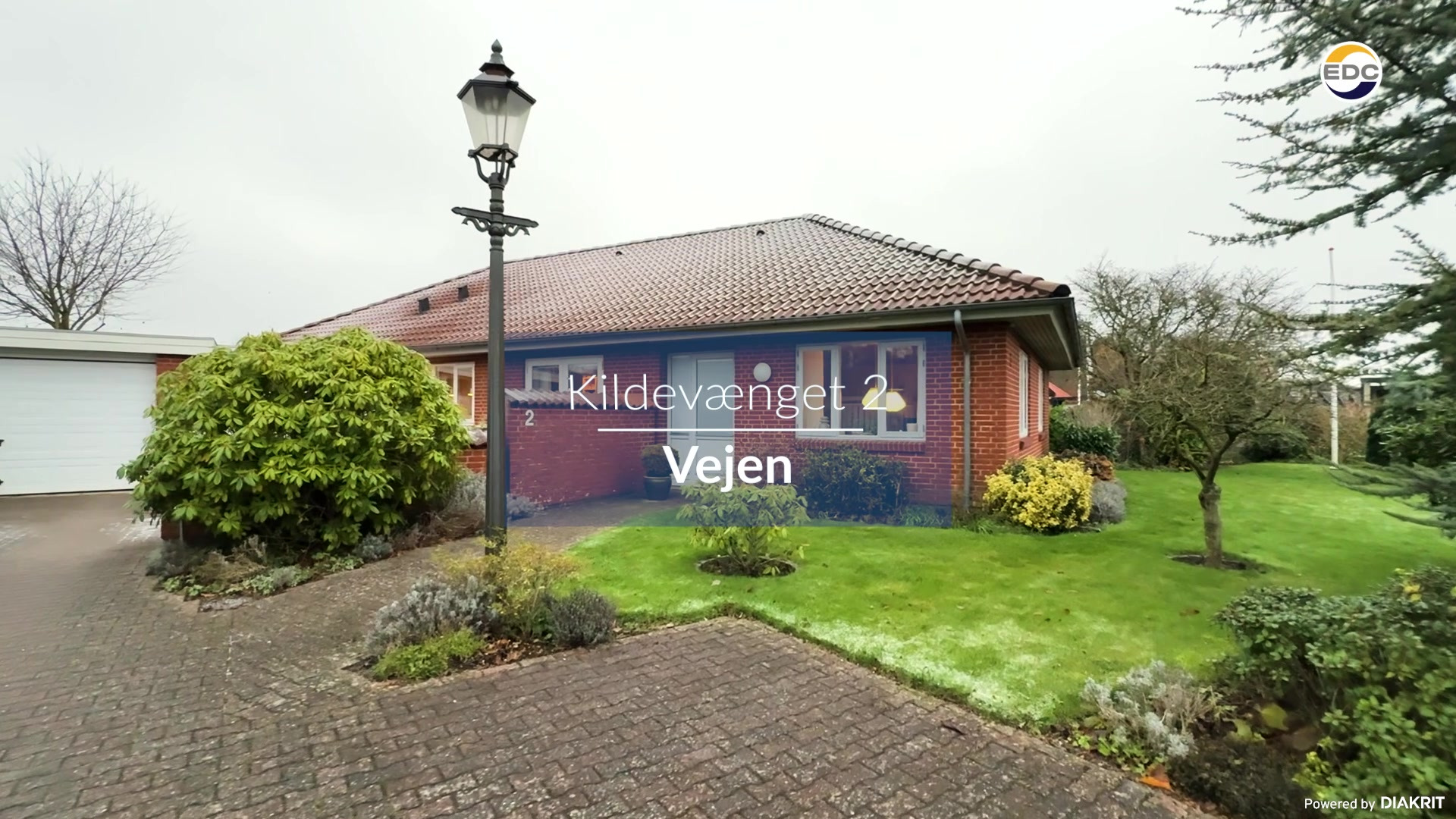 EDC Vejen præsenterer centralt beliggende étplansvilla med anneks i Vejen